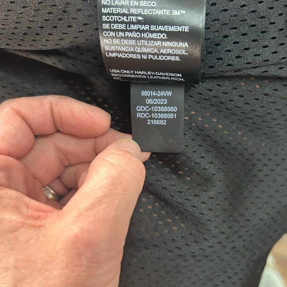 Harley-Davidson Women's Linden Leather Jacket Size Medium - Picture 11 of 16